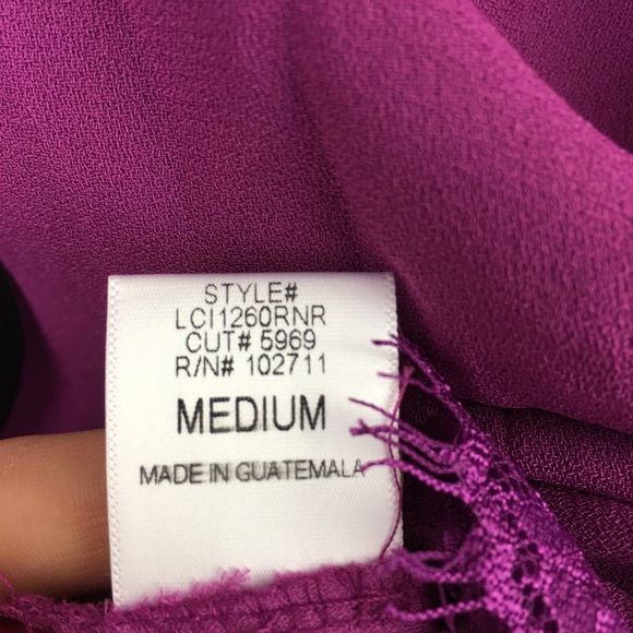 NWT Harlowe and Graham Double Layer Lace Cami Med - Picture 7 of 7